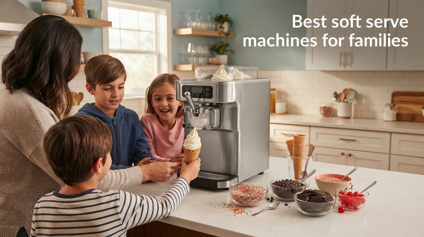 Best soft serve machines for families
