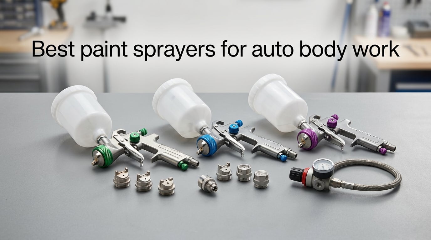 Best paint sprayers for auto body work