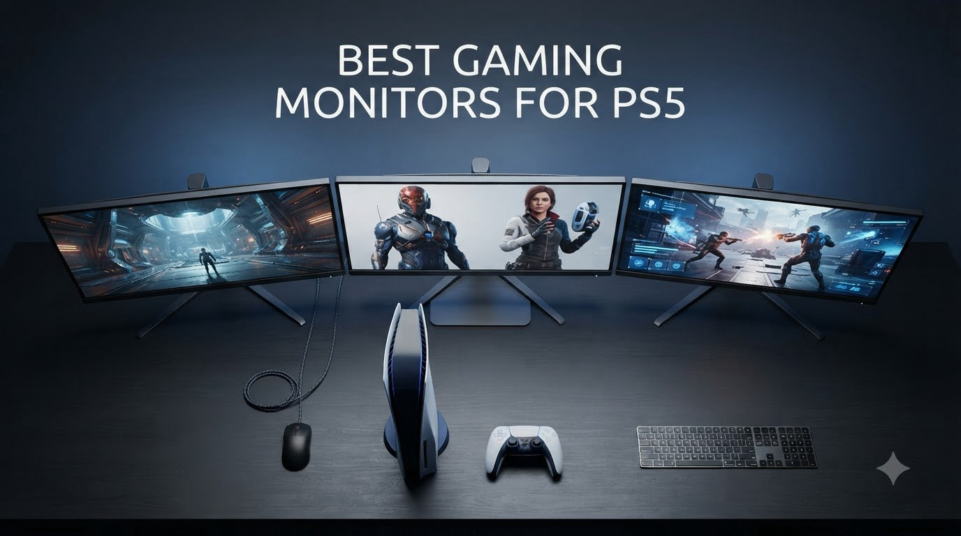 Best gaming monitors for ps5