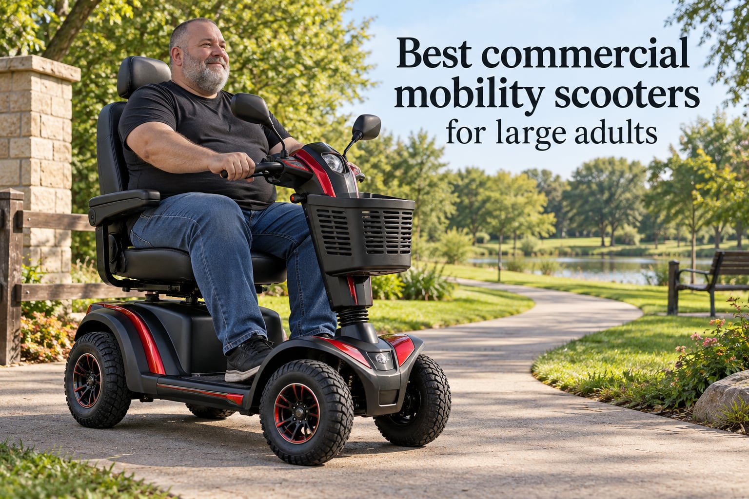 Best commercial mobility scooters for large adults