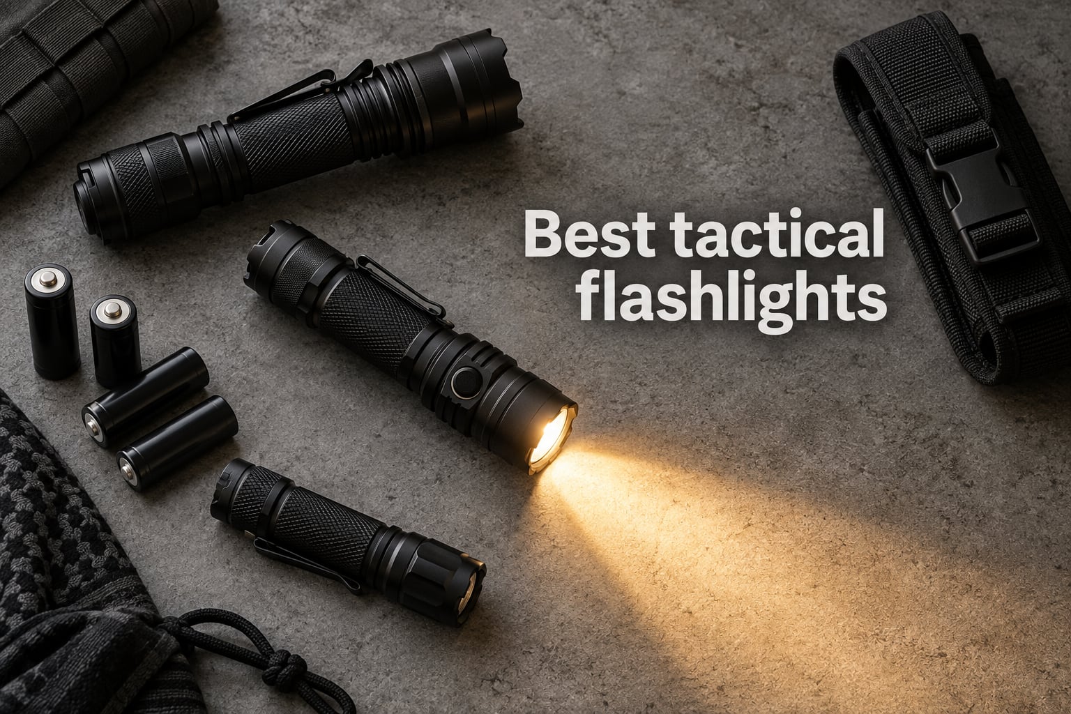 Best tactical flashlights