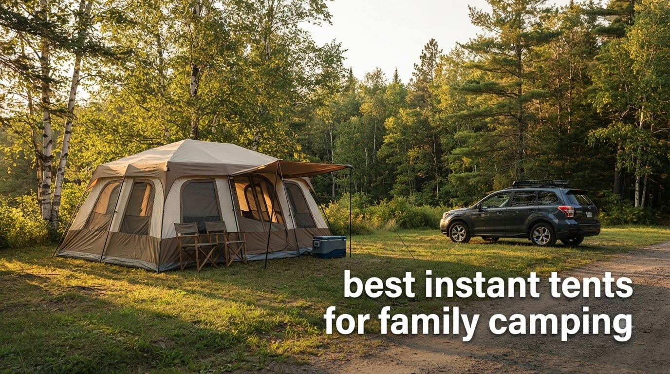 best instant tents for family camping