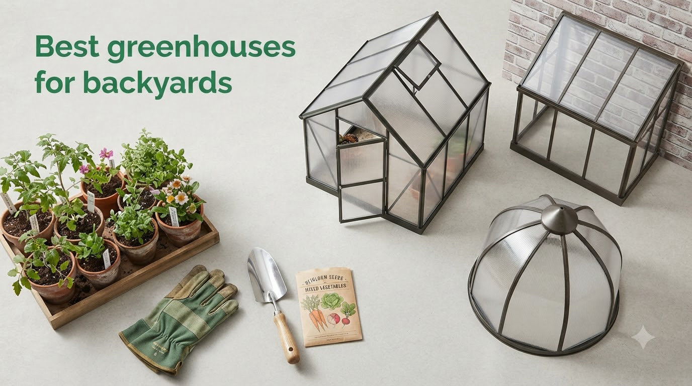 Best greenhouses for backyards