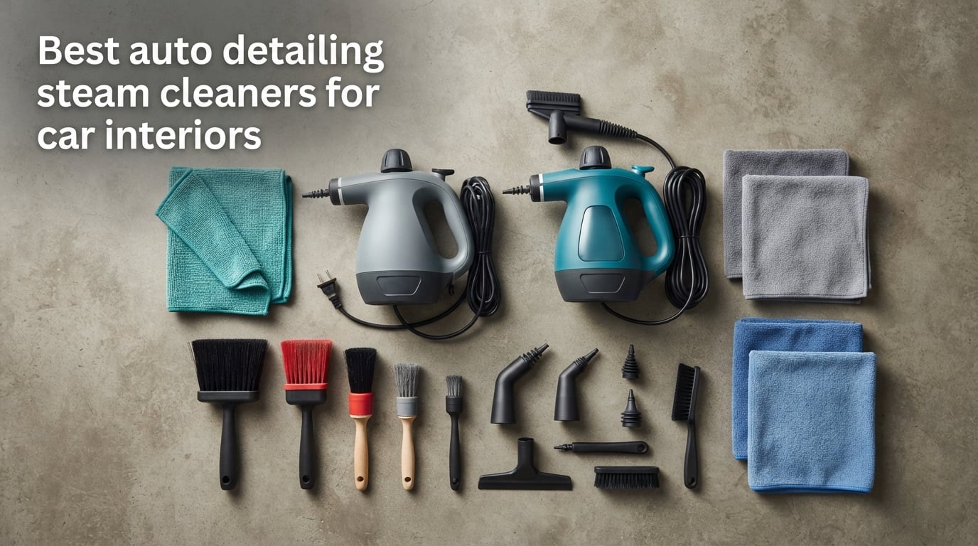 Best auto detailing steam cleaners for car interiors