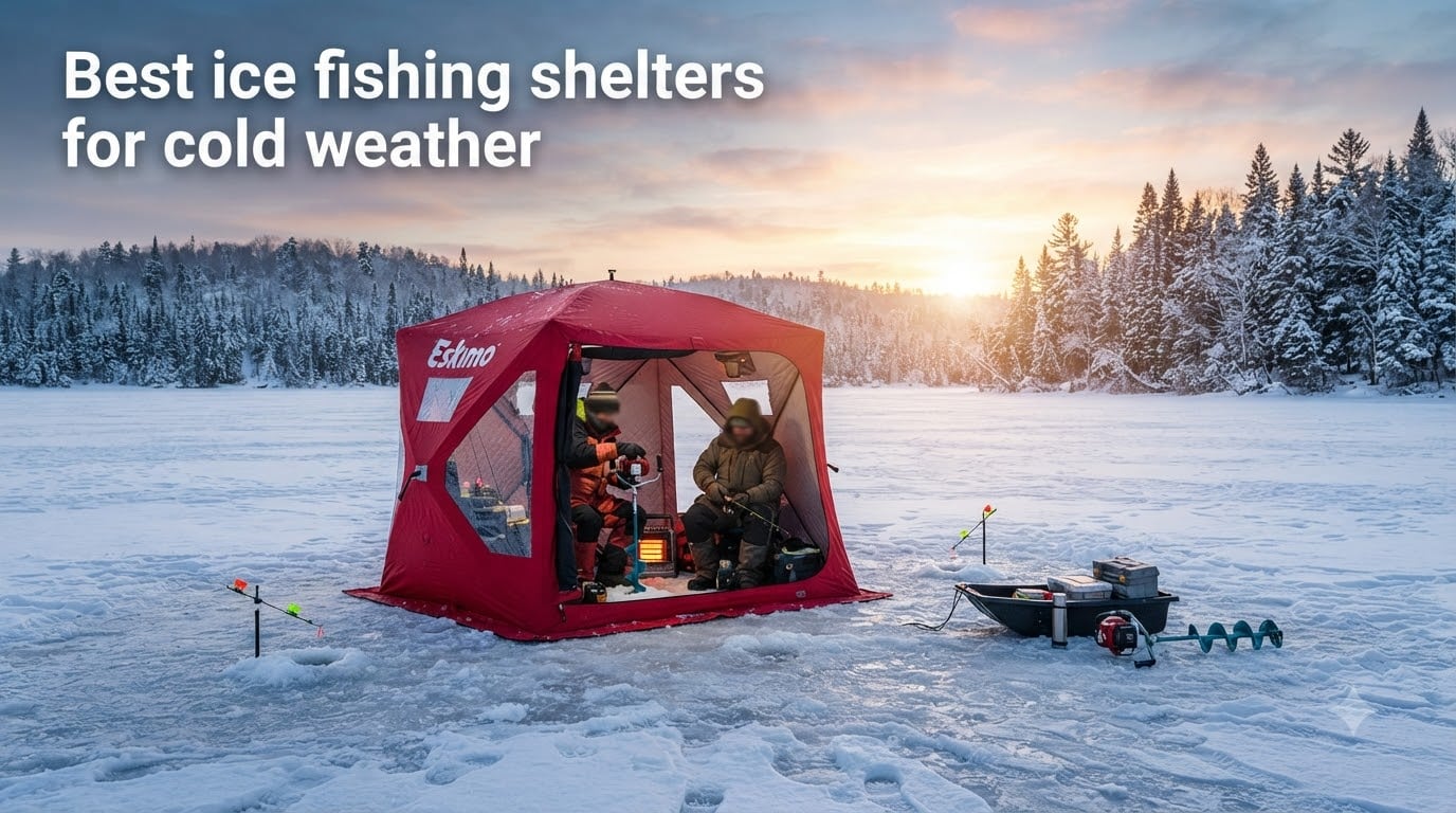 Best ice fishing shelters for cold weather