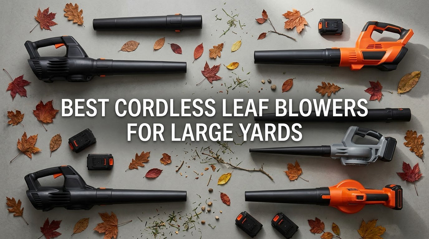best cordless leaf blowers for large yards