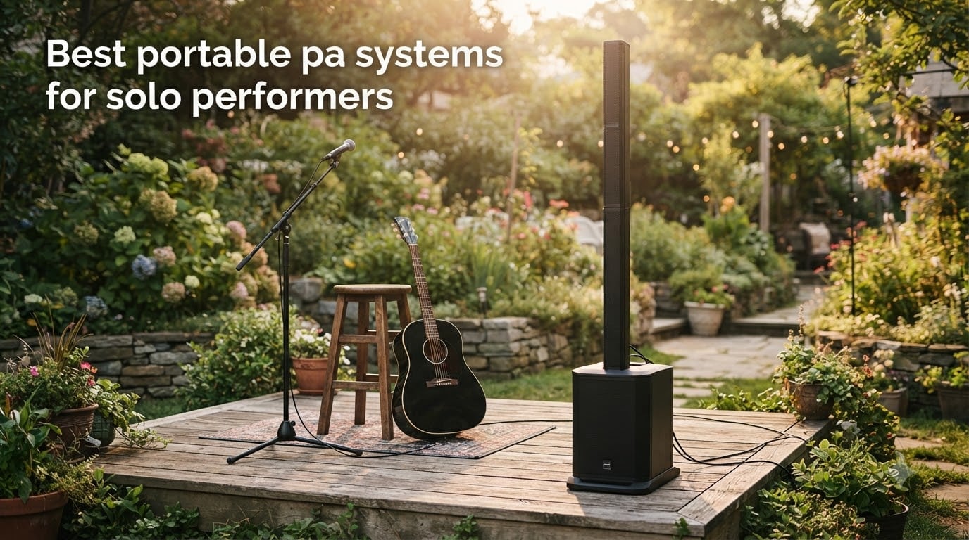 Best portable pa systems for solo performers