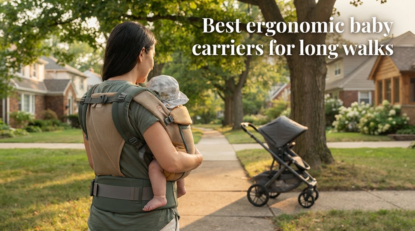 Best ergonomic baby carriers for long walks