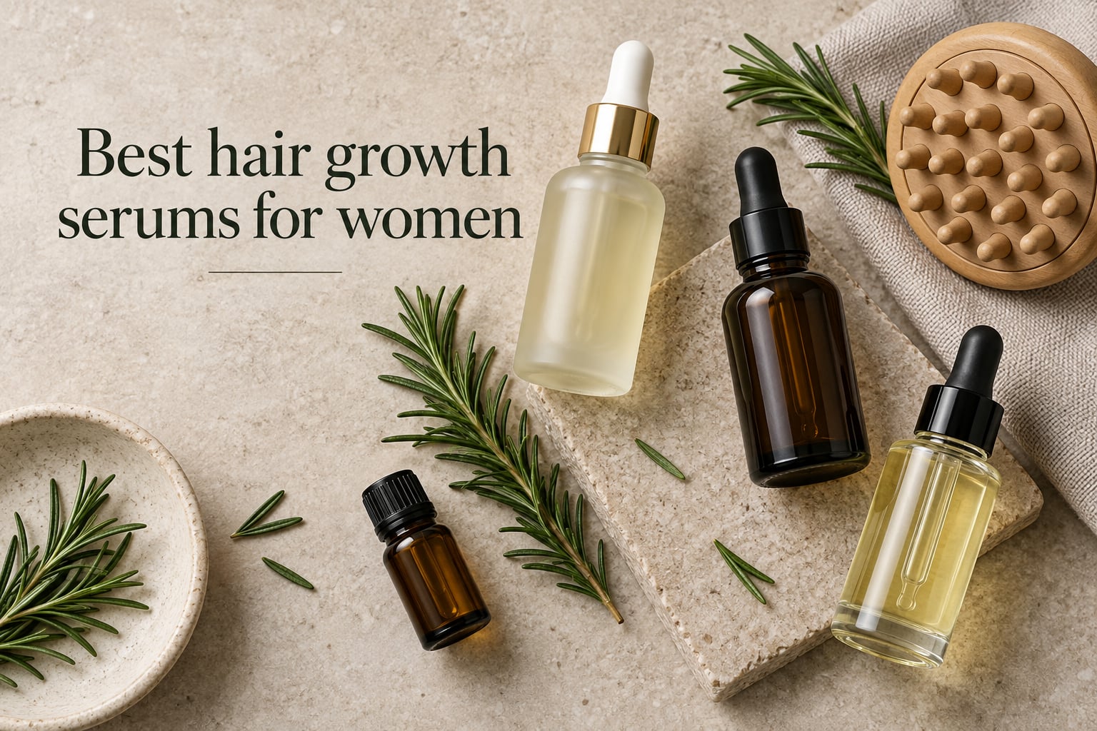 Best hair growth serums for women