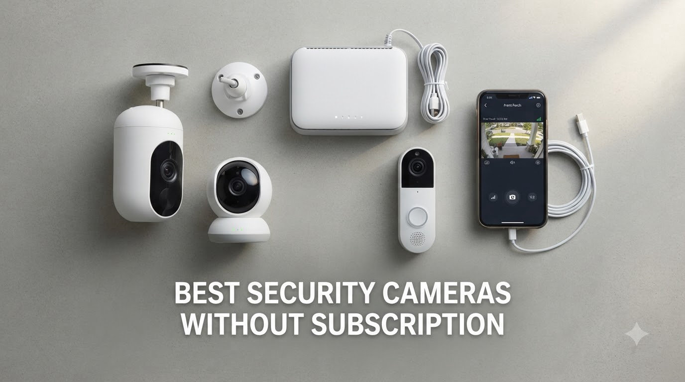 Best security cameras without subscription