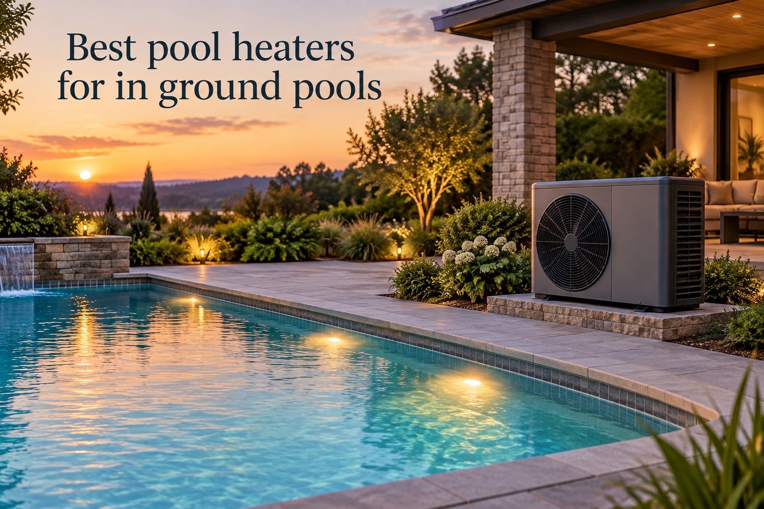 Best pool heaters for in ground pools