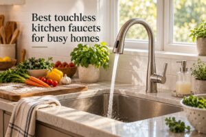Best touchless kitchen faucets for busy homes
