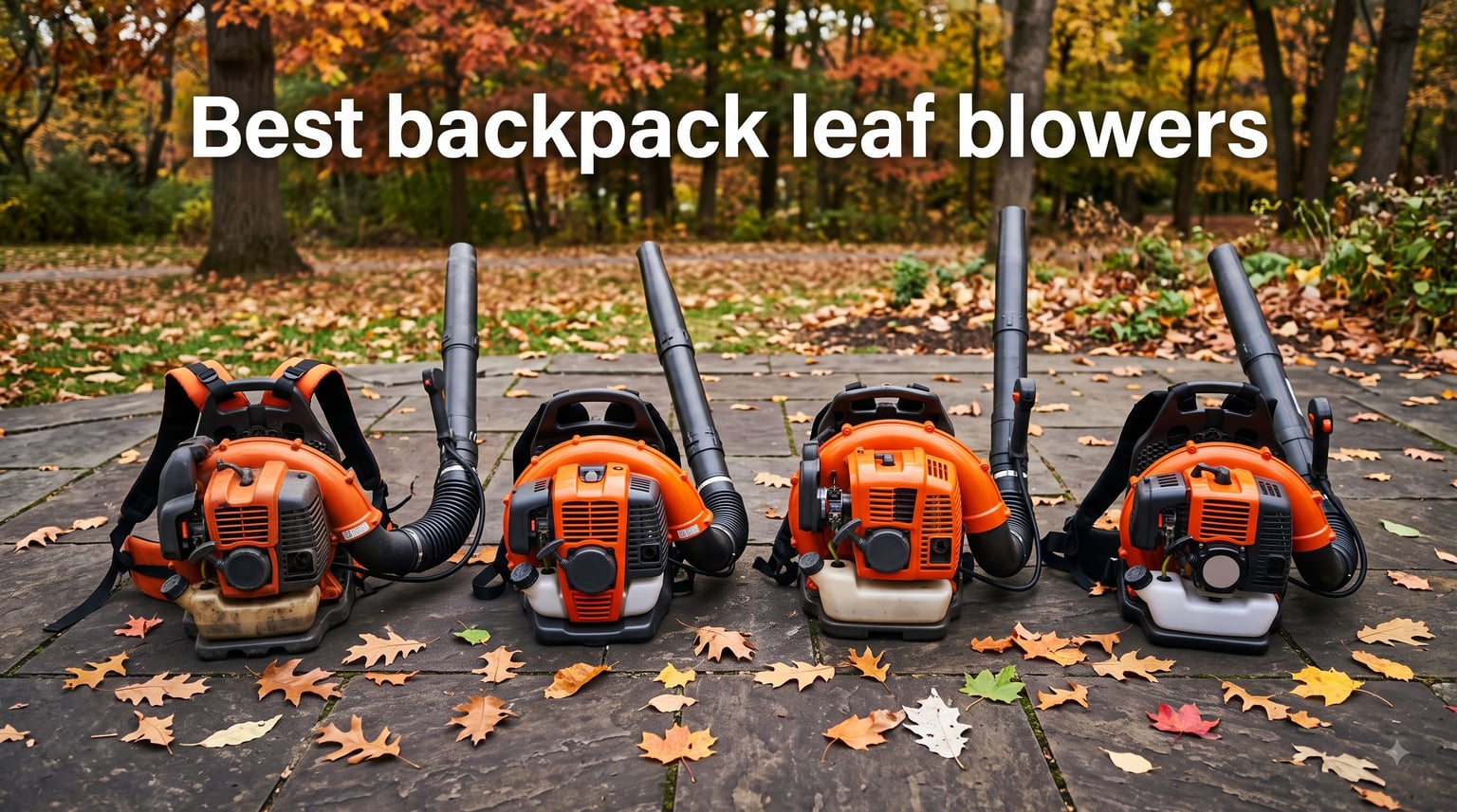 Best backpack leaf blowers