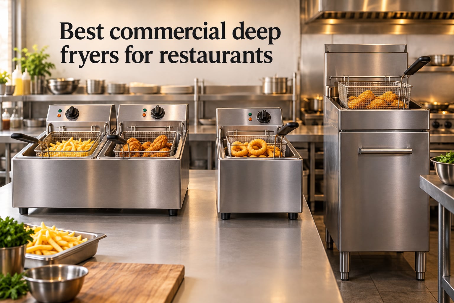 Best commercial deep fryers for restaurants