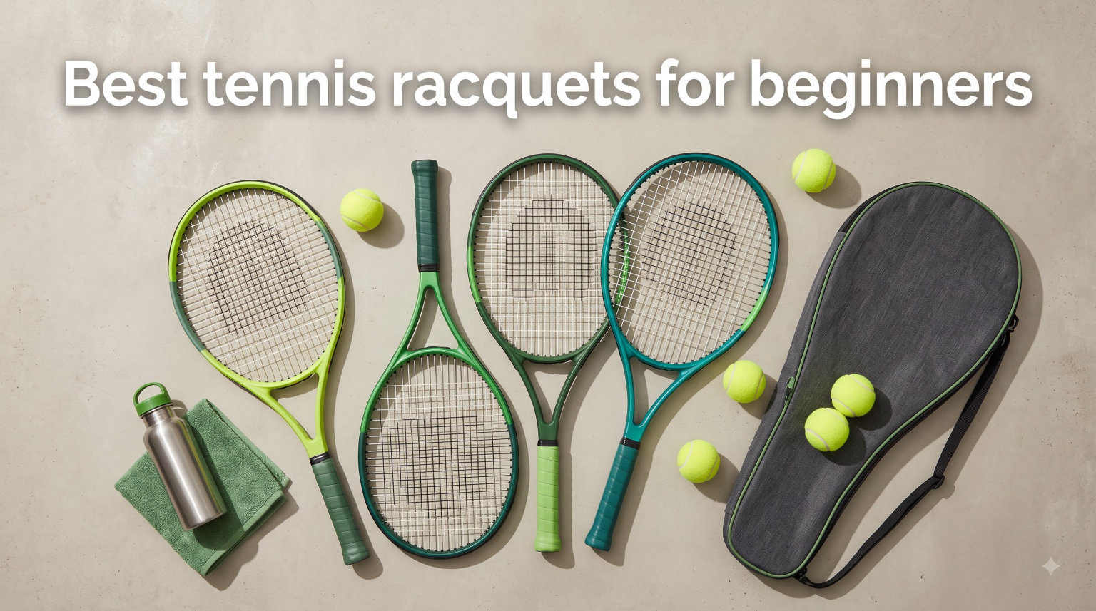 Best tennis racquets for beginners