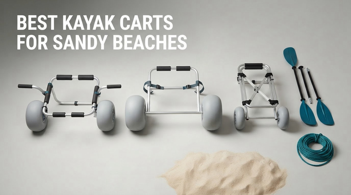 best kayak carts for sandy beaches