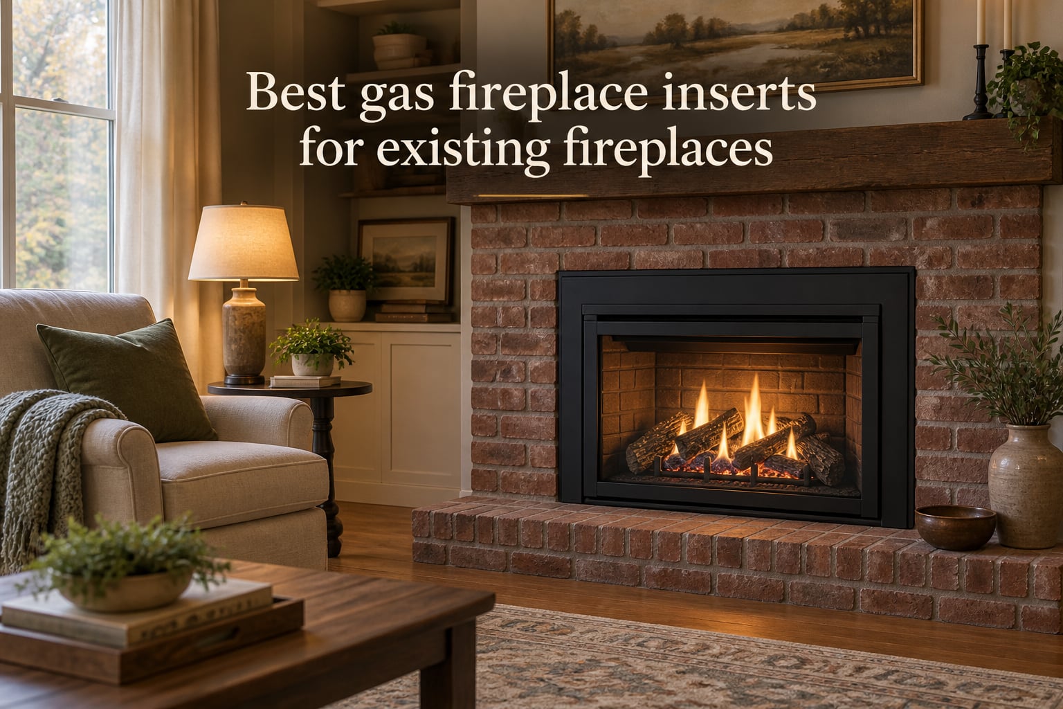 Best gas fireplace inserts for existing fireplaces