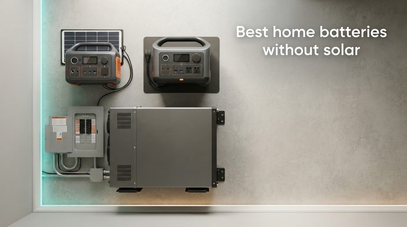 Best home batteries without solar