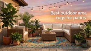 Best outdoor area rugs for patios