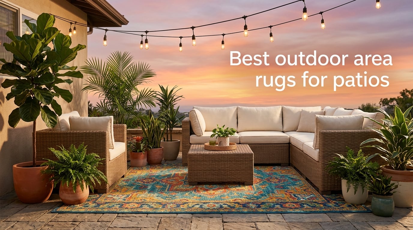 Best outdoor area rugs for patios