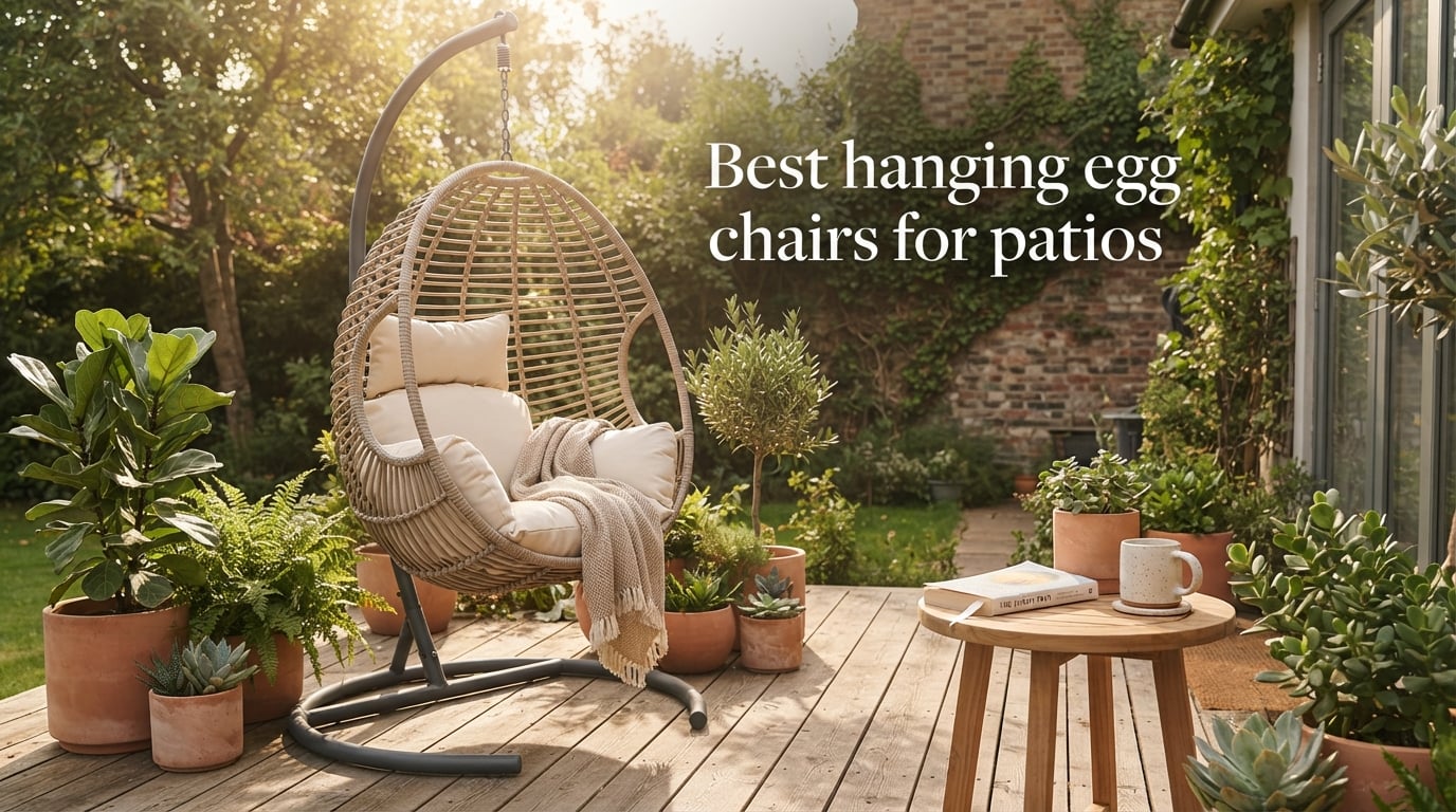 Best hanging egg chairs for patios