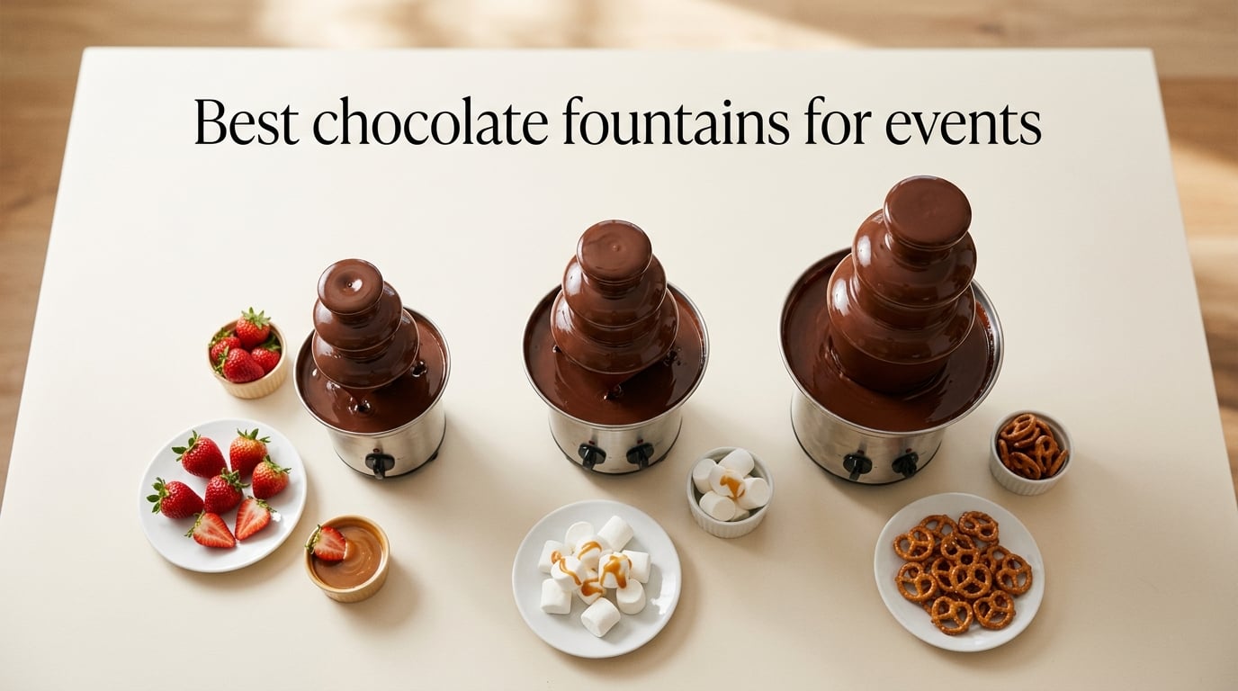 Best chocolate fountains for events
