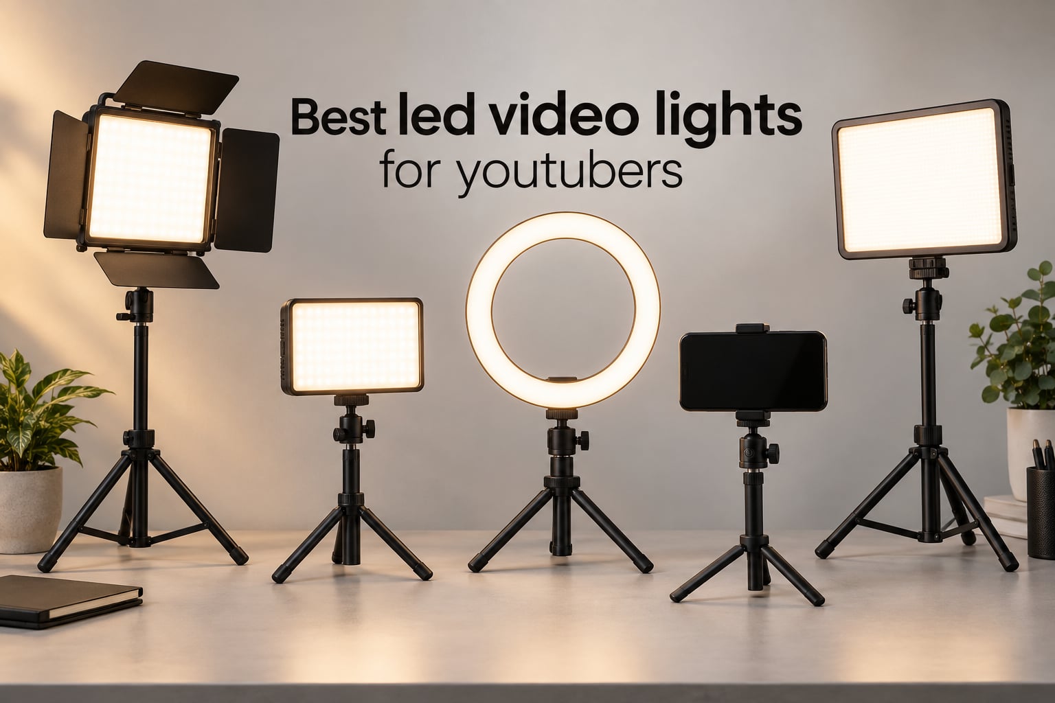Best led video lights for youtubers