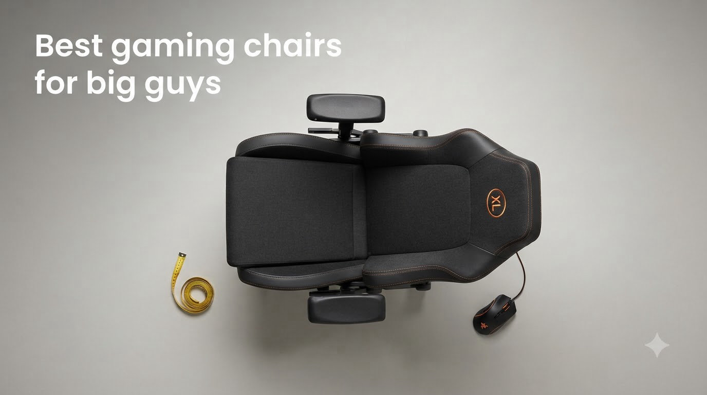 Best gaming chairs for big guys