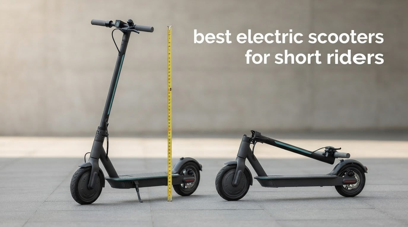 best electric scooters for short riders