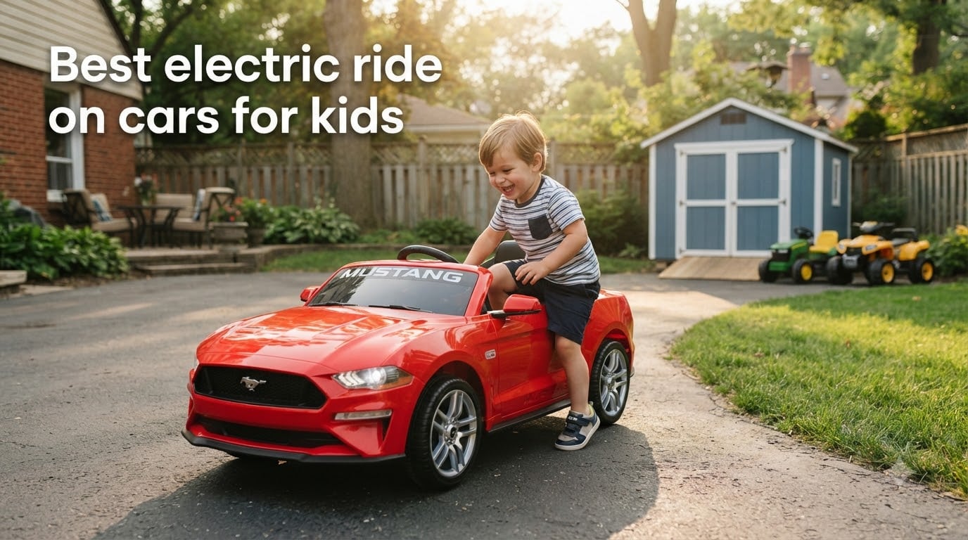 Best electric ride on cars for kids