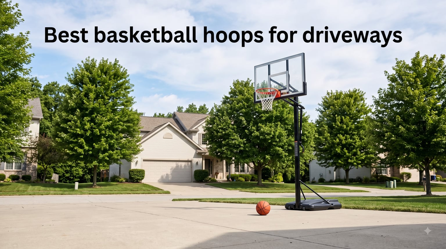 Best basketball hoops for driveways