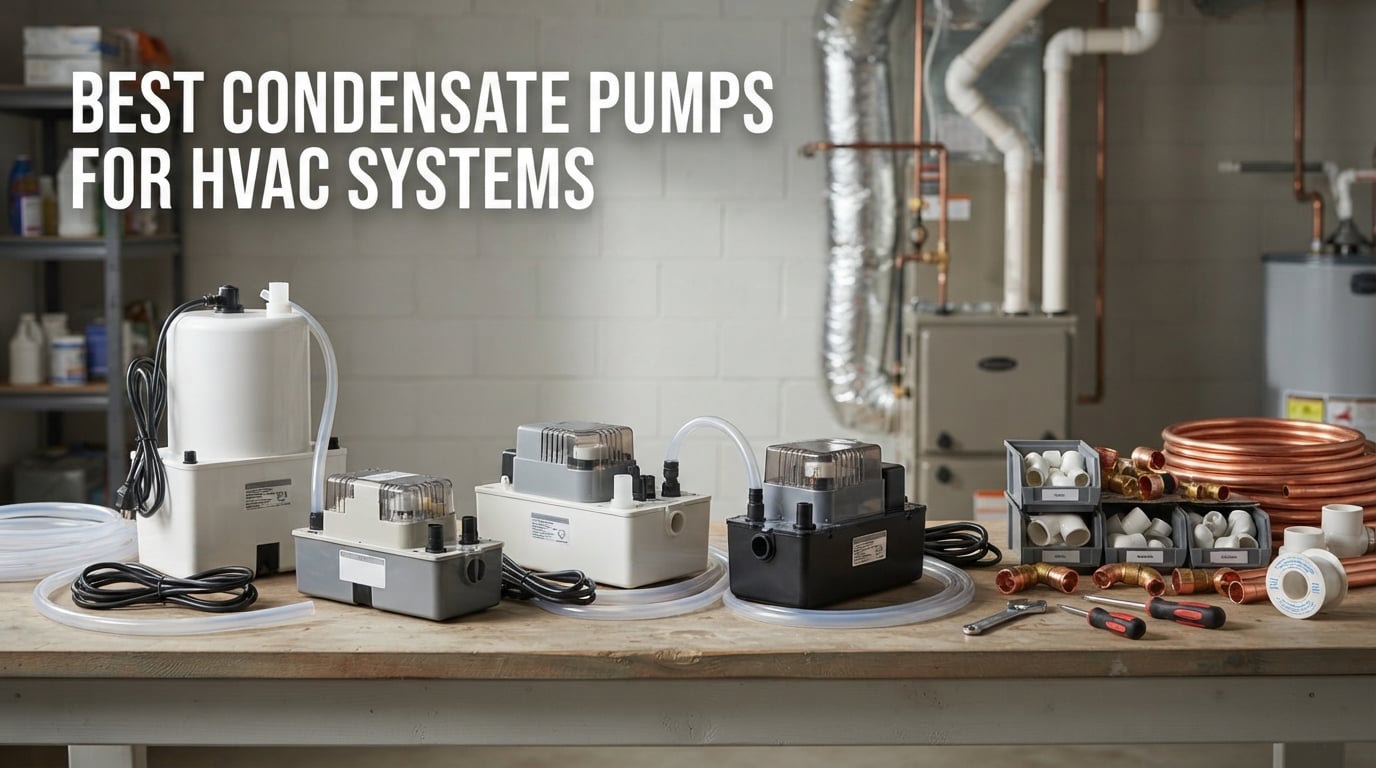 Best condensate pumps for hvac systems
