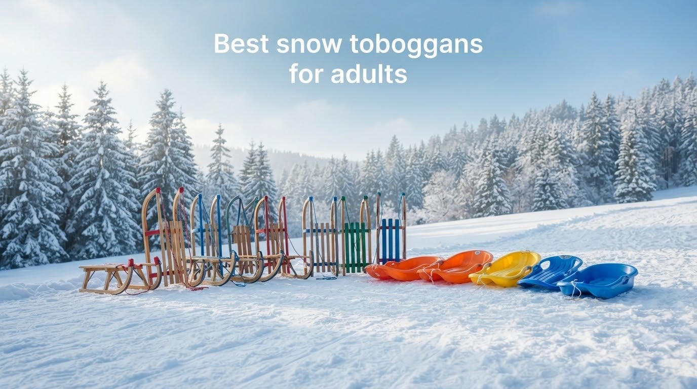 Best snow toboggans for adults