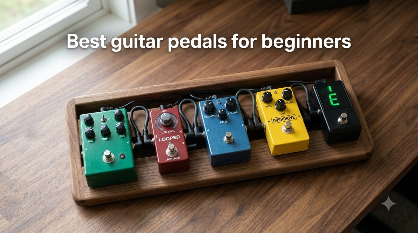Best guitar pedals for beginners