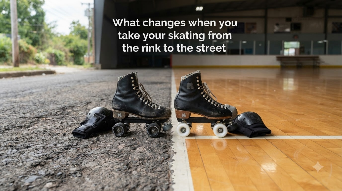 What changes when you take your skating from the rink to the street