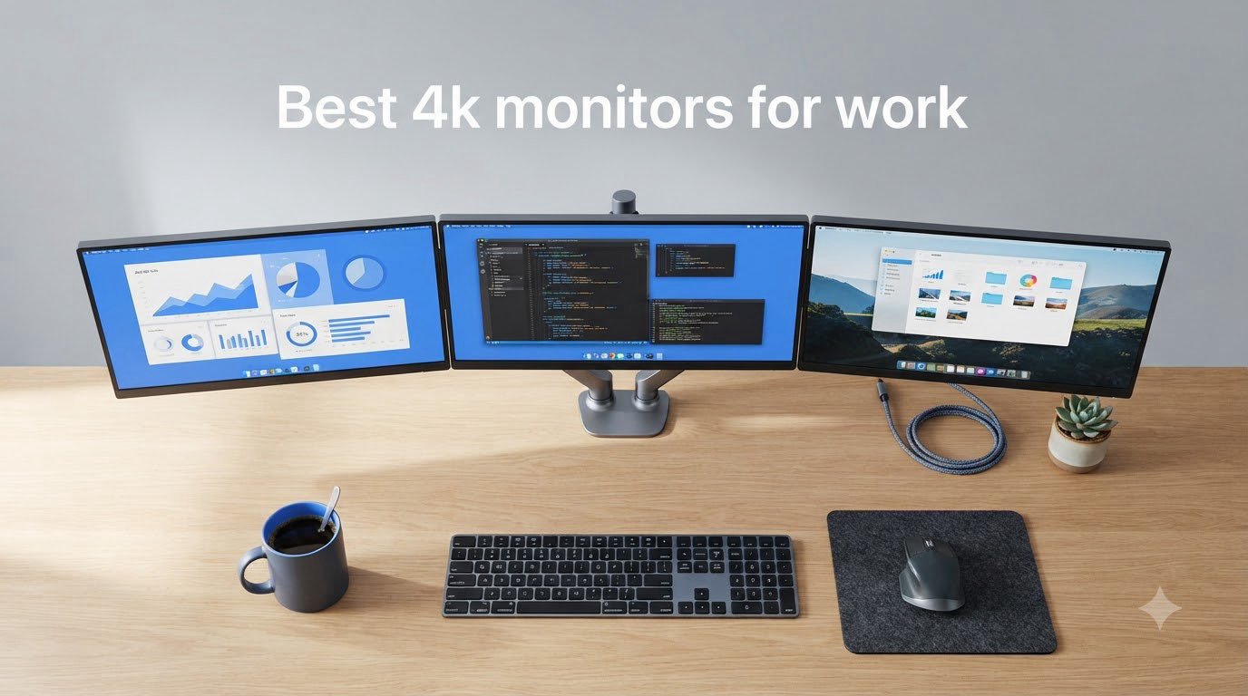 Best 4k monitors for work