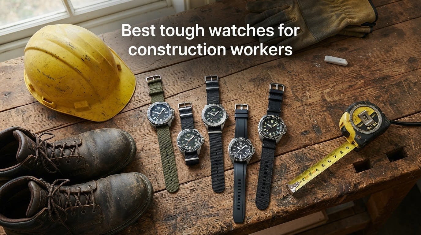 Best tough watches for construction workers