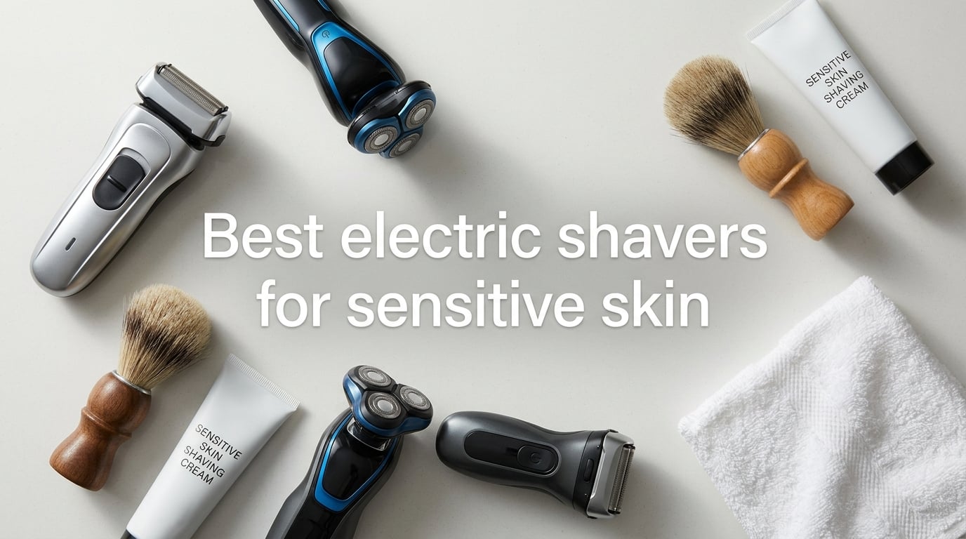 Best electric shavers for sensitive skin