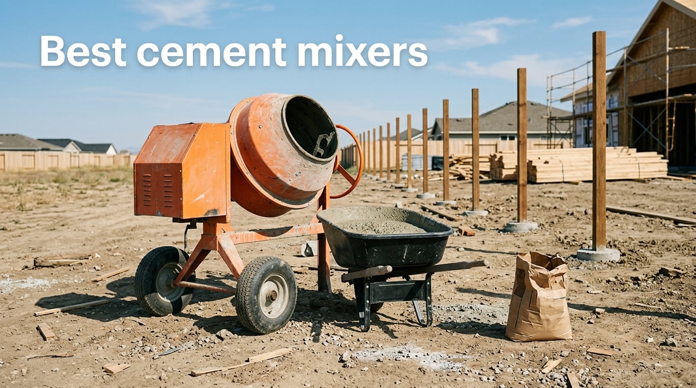 Best cement mixers