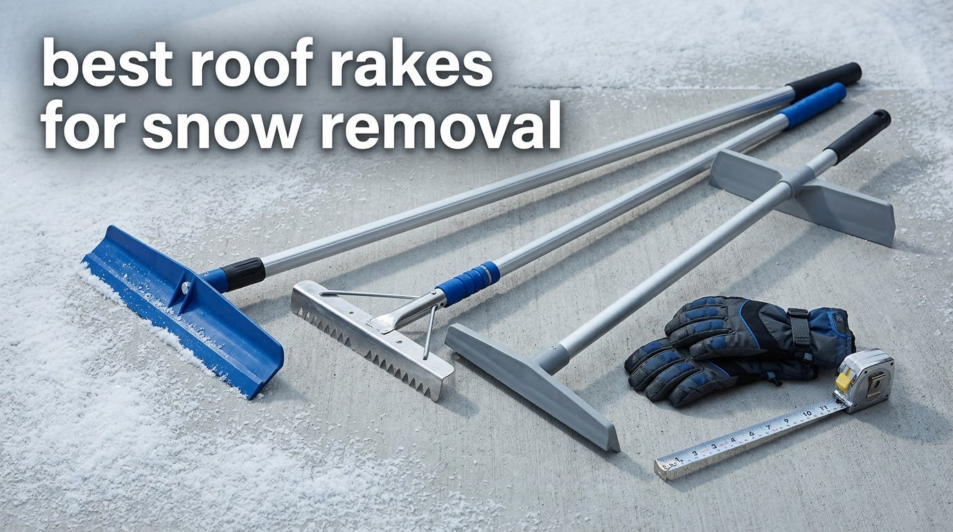 best roof rakes for snow removal