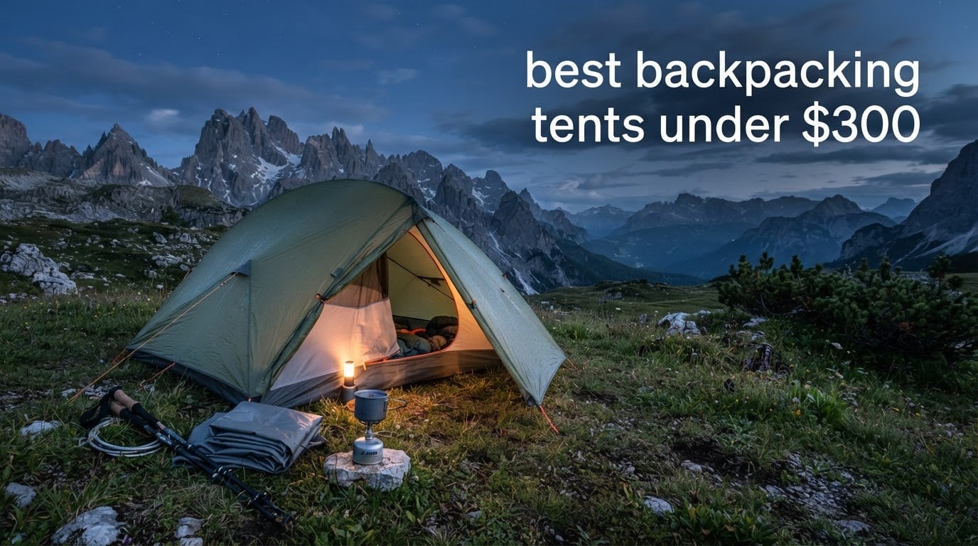 best backpacking tents under $300
