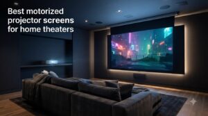 Best motorized projector screens for home theaters