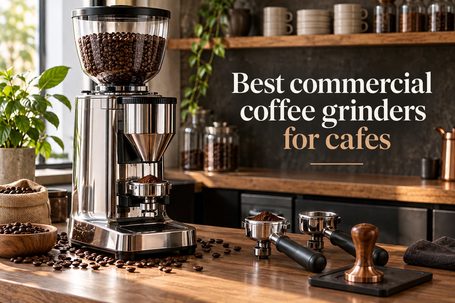 Best commercial coffee grinders for cafes