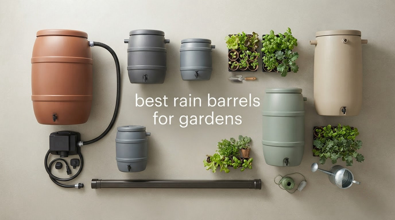 best rain barrels for gardens