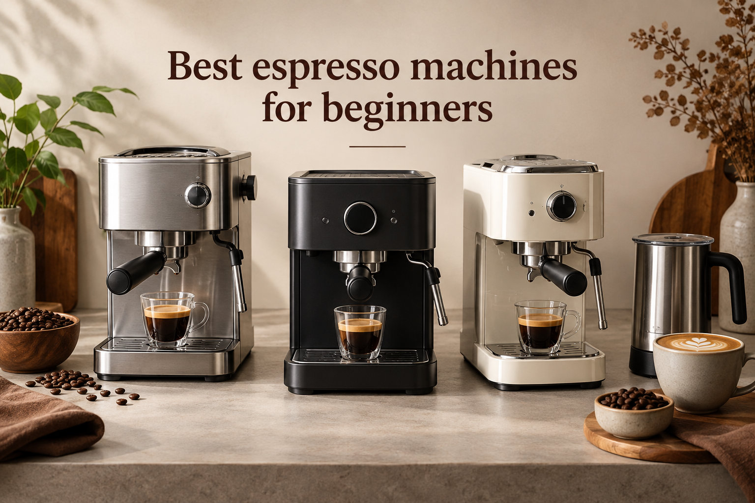 Best espresso machines for beginners