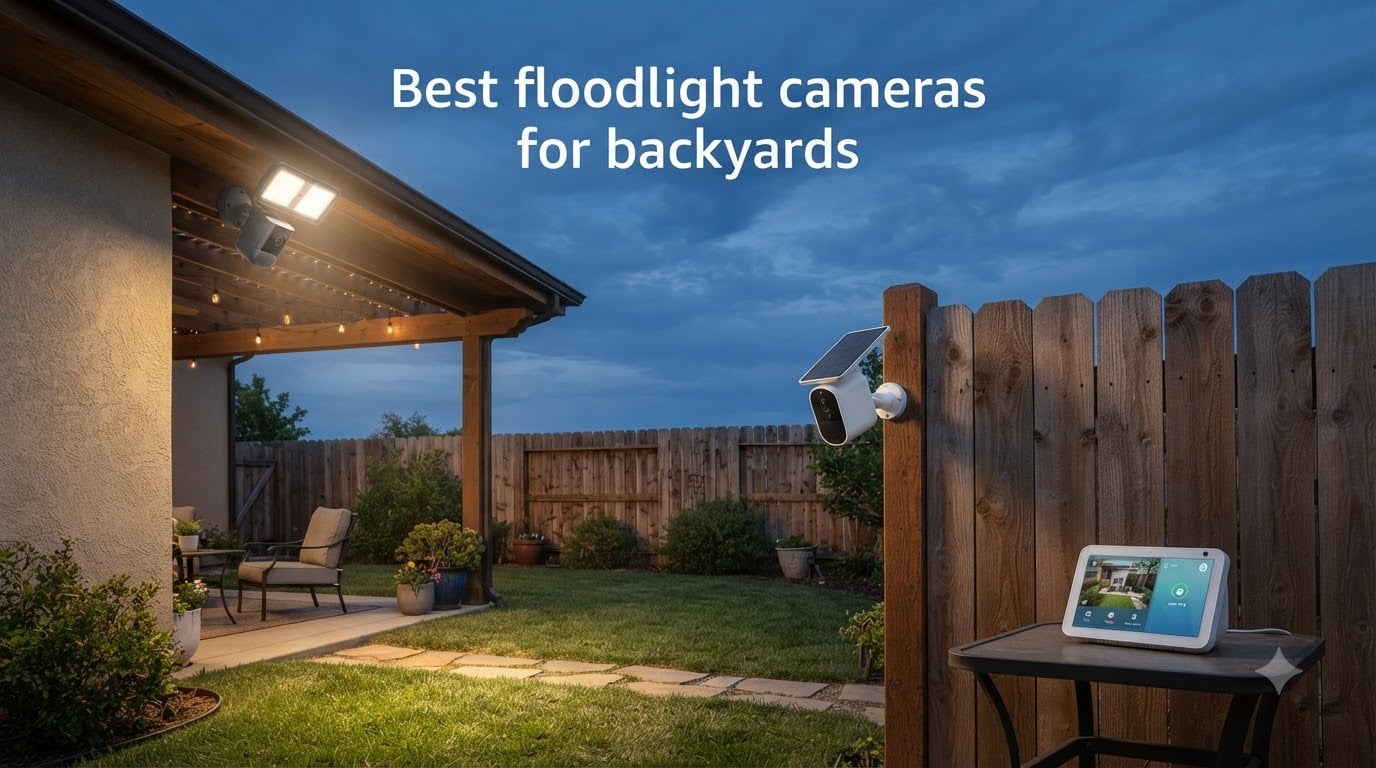 Best floodlight cameras for backyards