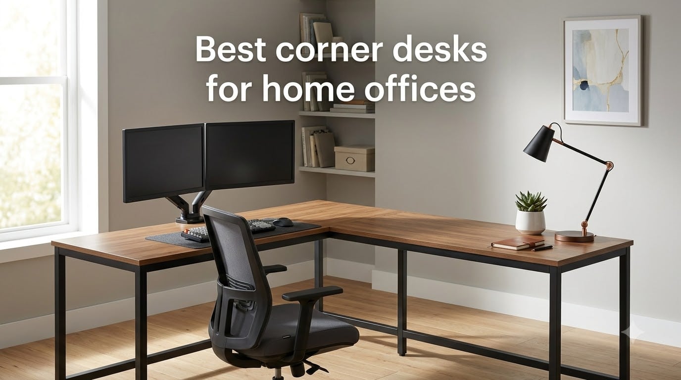 Best corner desks for home offices