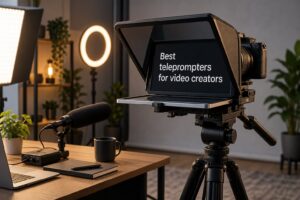 Best teleprompters for video creators