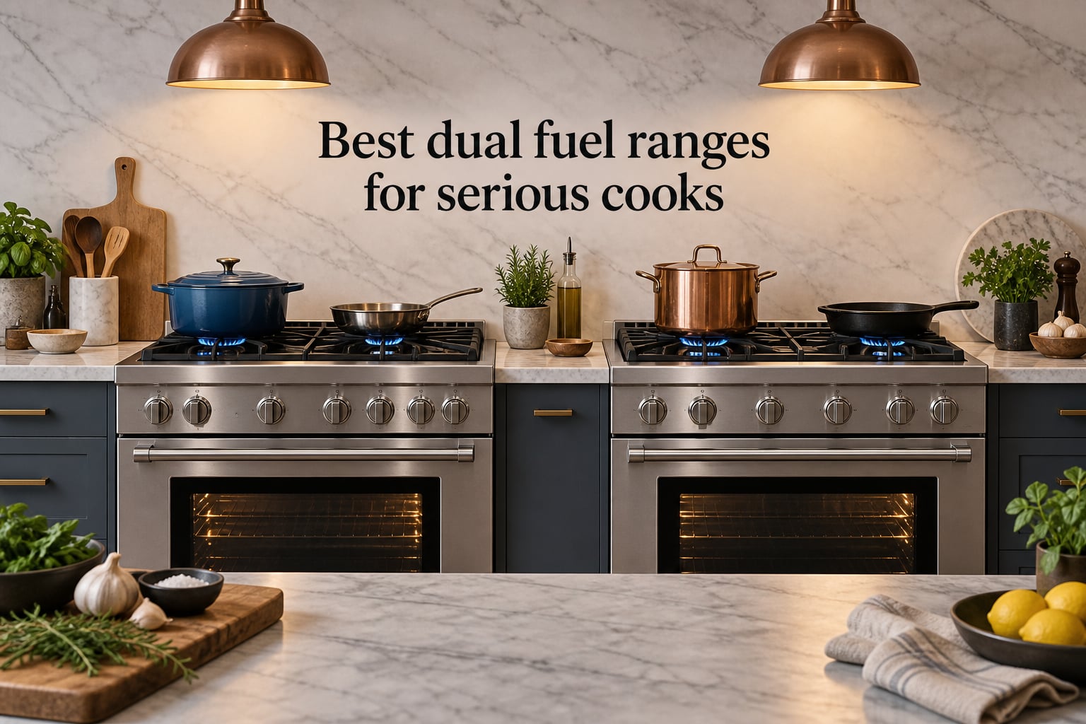 Best dual fuel ranges for serious cooks