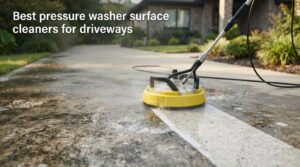 Best pressure washer surface cleaners for driveways